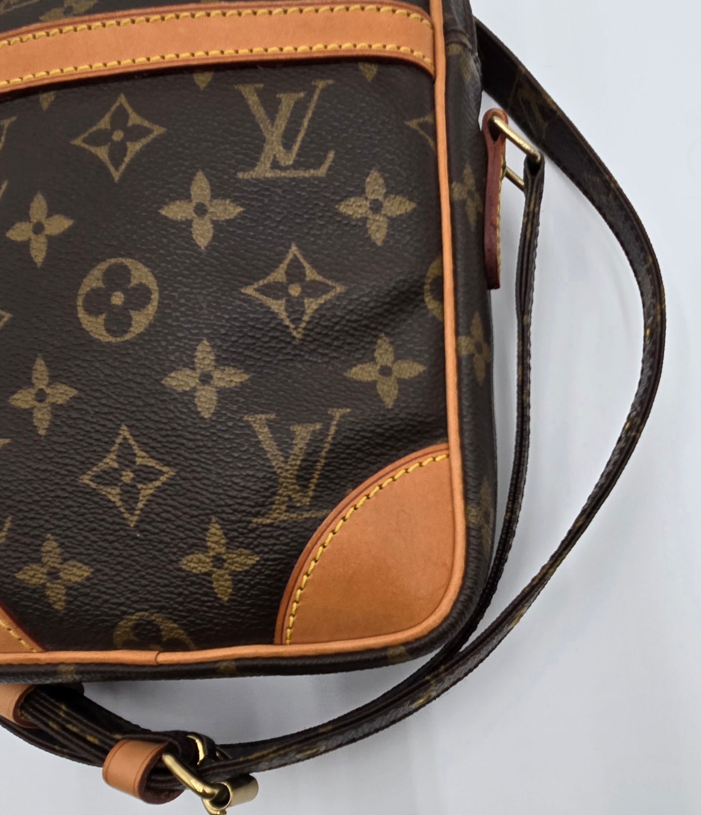 Louis Vuitton Brown Canvas Danube Crossbody