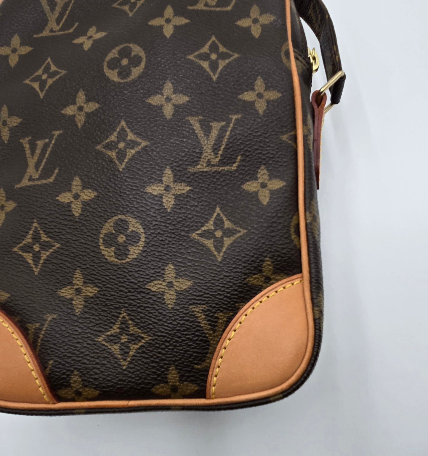 Louis Vuitton Brown Canvas Danube Crossbody