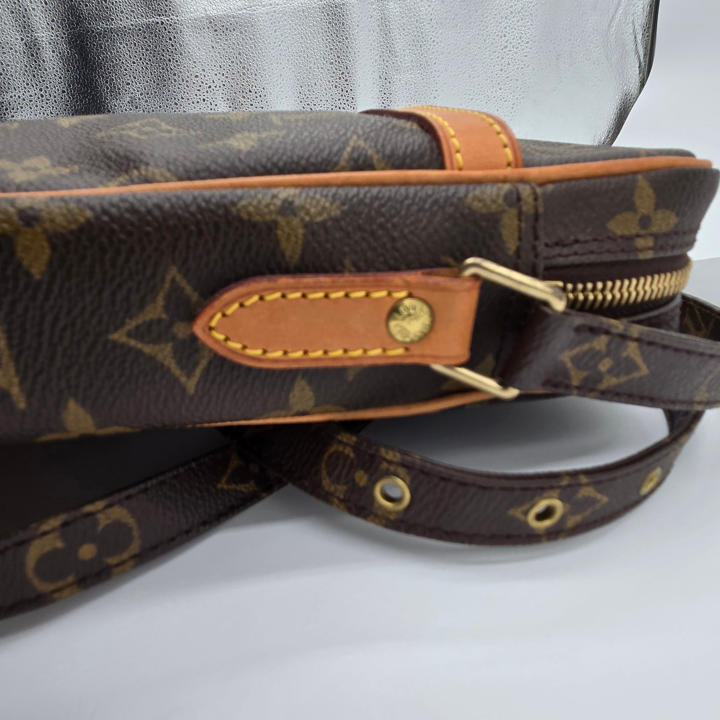 Louis Vuitton Brown Canvas Danube Crossbody