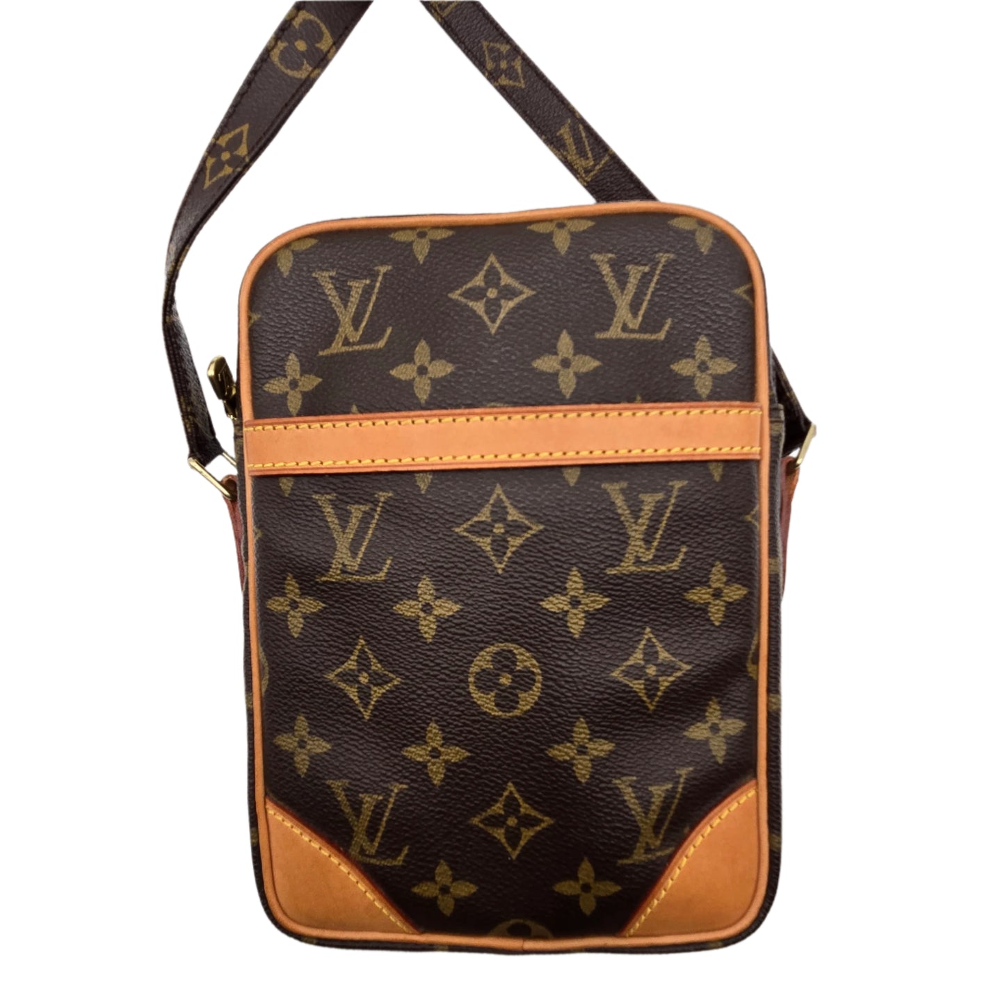 Louis Vuitton Brown Canvas Danube Crossbody