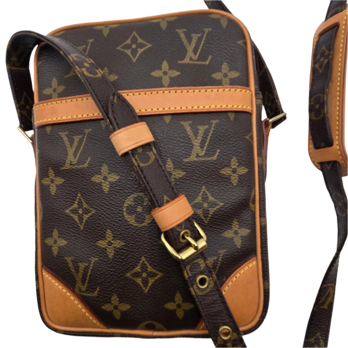 Louis Vuitton Brown Canvas Danube Crossbody