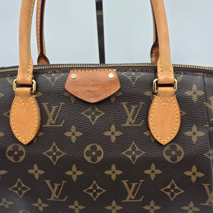 Louis Vuitton Turen MM Women's Handbag Monogram Brown 2-Way