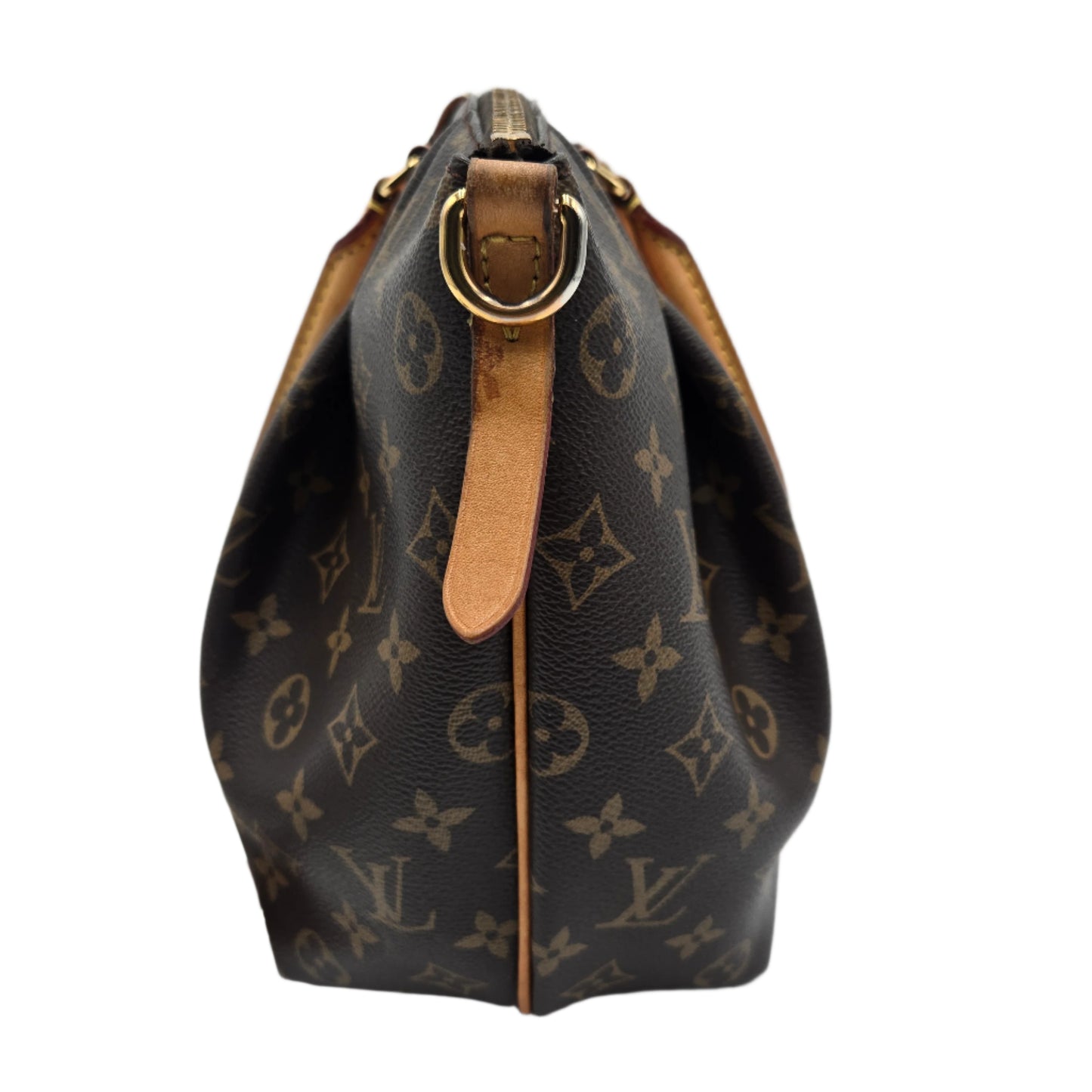 Louis Vuitton Turen MM Women's Handbag Monogram Brown 2-Way