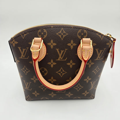 Louis Vuitton Lockit BB Monogram Handbag/Crossbody Coated Canvas - NEW