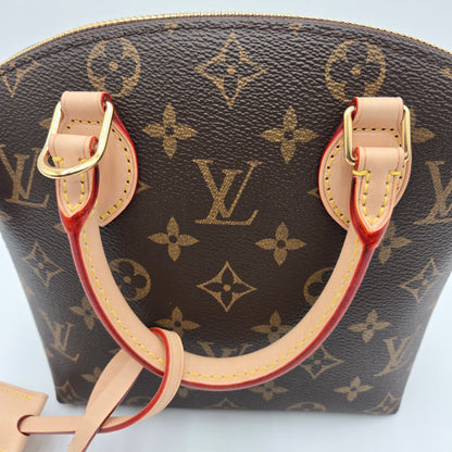 Louis Vuitton Lockit BB Monogram Handbag/Crossbody Coated Canvas - NEW