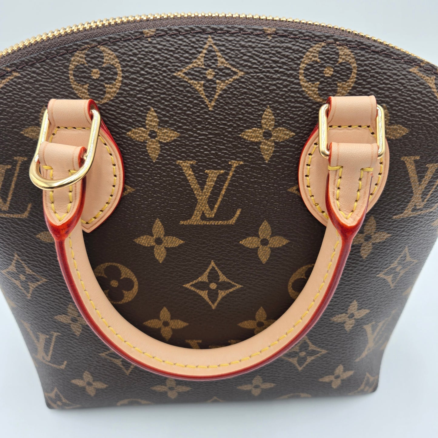 Louis Vuitton Lockit BB Monogram Handbag/Crossbody Coated Canvas - NEW