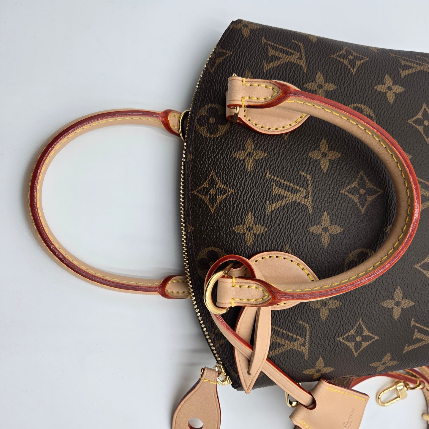 Louis Vuitton Lockit BB Monogram Handbag/Crossbody Coated Canvas - NEW