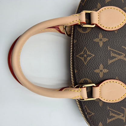 Louis Vuitton Lockit BB Monogram Handbag/Crossbody Coated Canvas - NEW