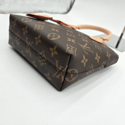 Louis Vuitton Lockit BB Monogram Handbag/Crossbody Coated Canvas - NEW