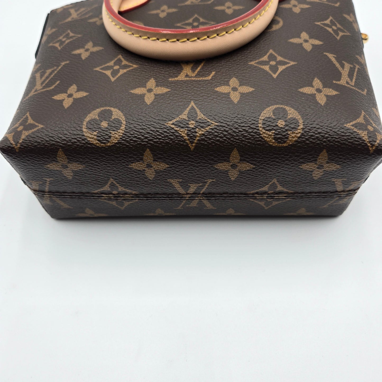 Louis Vuitton Lockit BB Monogram Handbag/Crossbody Coated Canvas - NEW