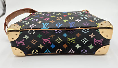 Louis Vuitton Monogram Multicolor Boulogne Black Takashi Murakami