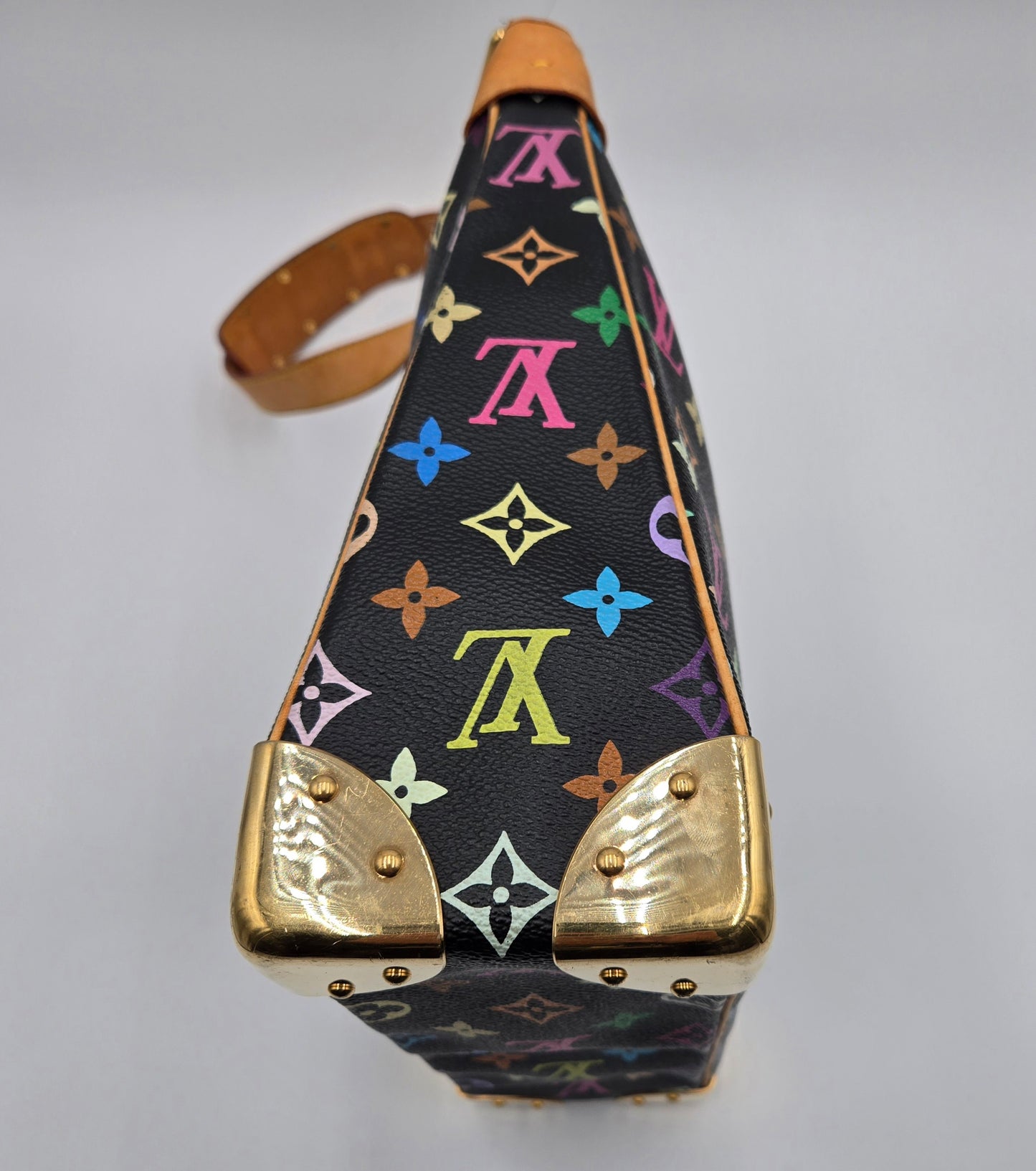 Louis Vuitton Monogram Multicolor Boulogne Black Takashi Murakami