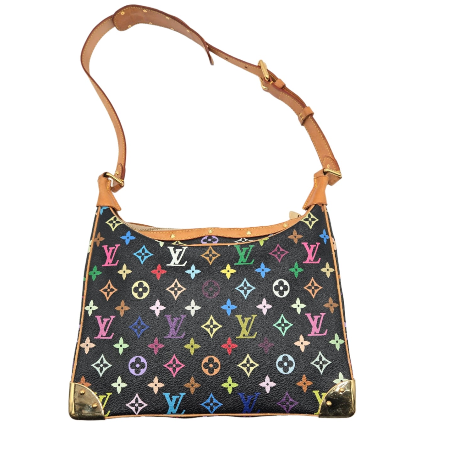 Louis Vuitton Monogram Multicolor Boulogne Black Takashi Murakami