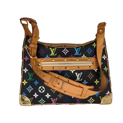 Louis Vuitton Monogram Multicolor Boulogne Black Takashi Murakami