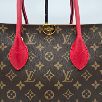 Louis Vuitton Monogram Flandrin Cerise Canvas Handbag - LIKE NEW
