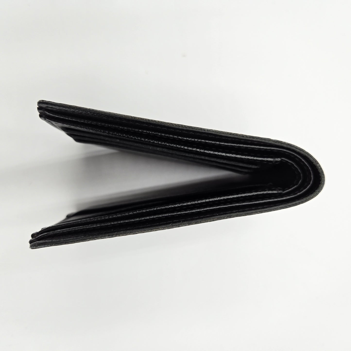 Louis Vuitton Monogram Eclipse Portefeuille Multiple Bi-fold Wallet Black PVC Men's