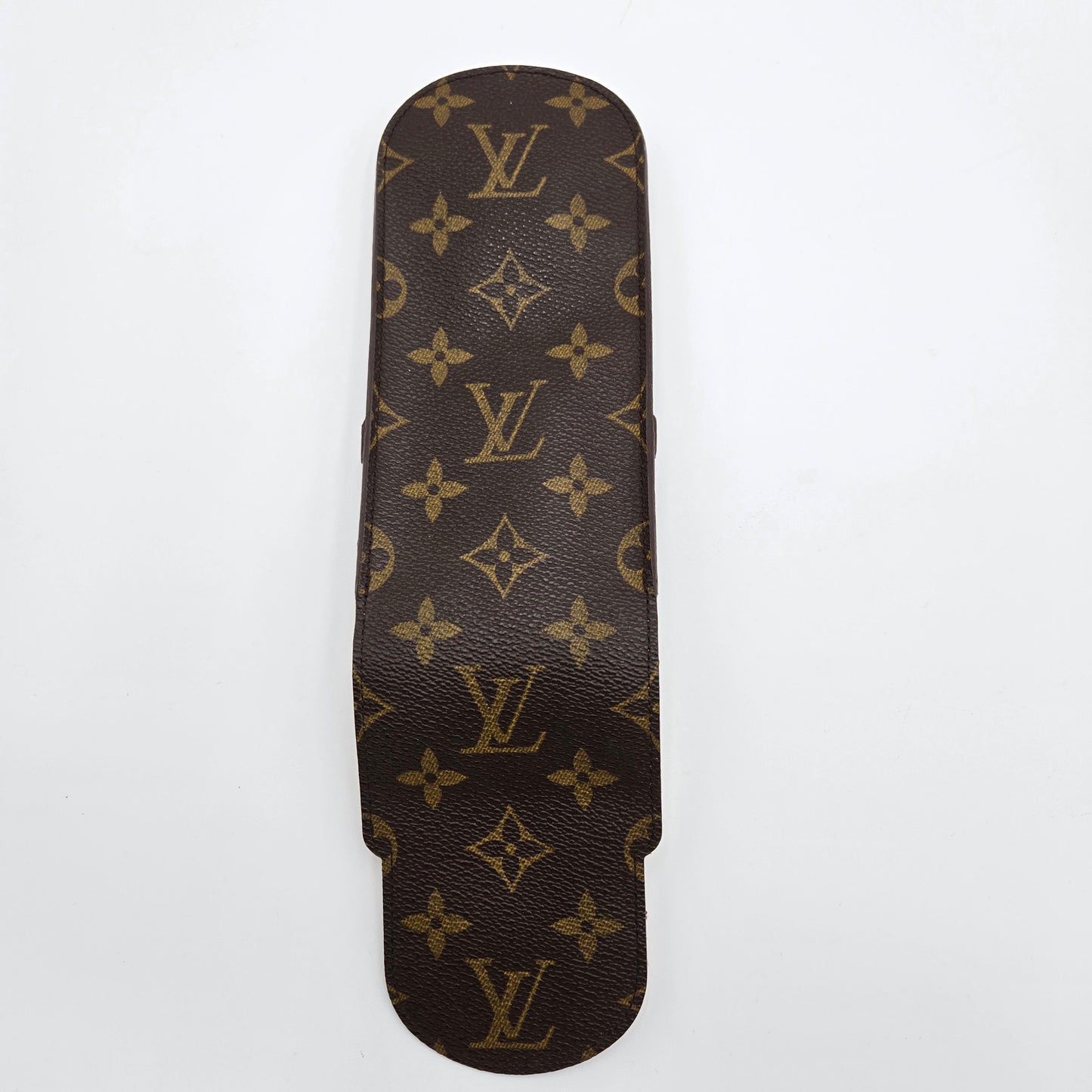 Louis Vuitton Monogram Etui Stylos Case (pens, readers/glasses, cigars fit)