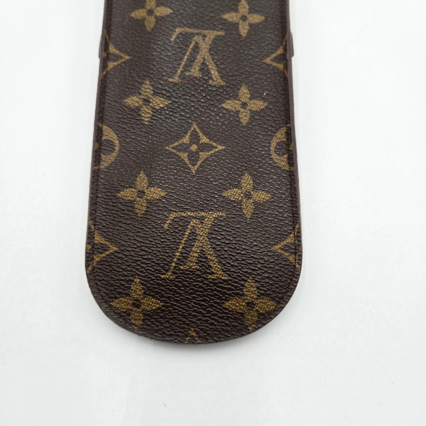 Louis Vuitton Monogram Etui Stylos Case (pens, readers/glasses, cigars fit)