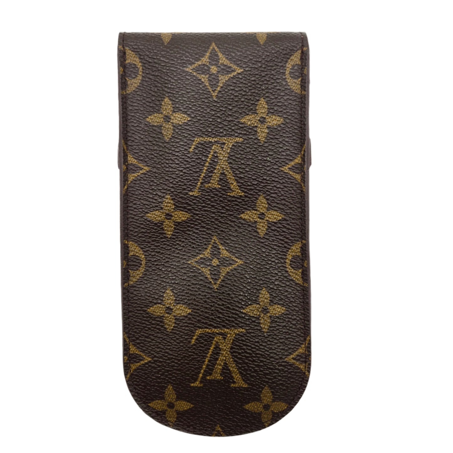 Louis Vuitton Monogram Etui Stylos Case (pens, readers/glasses, cigars fit)