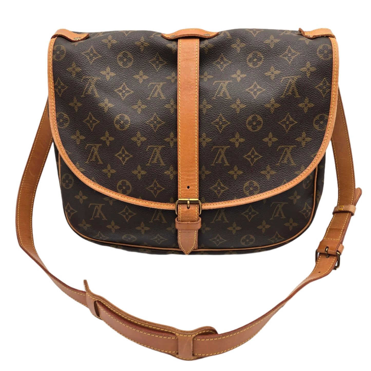 Louis Vuitton LV Monogram Saumur 35 - VINTAGE
