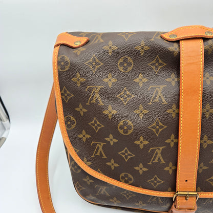 Louis Vuitton LV Monogram Saumur 35 - VINTAGE