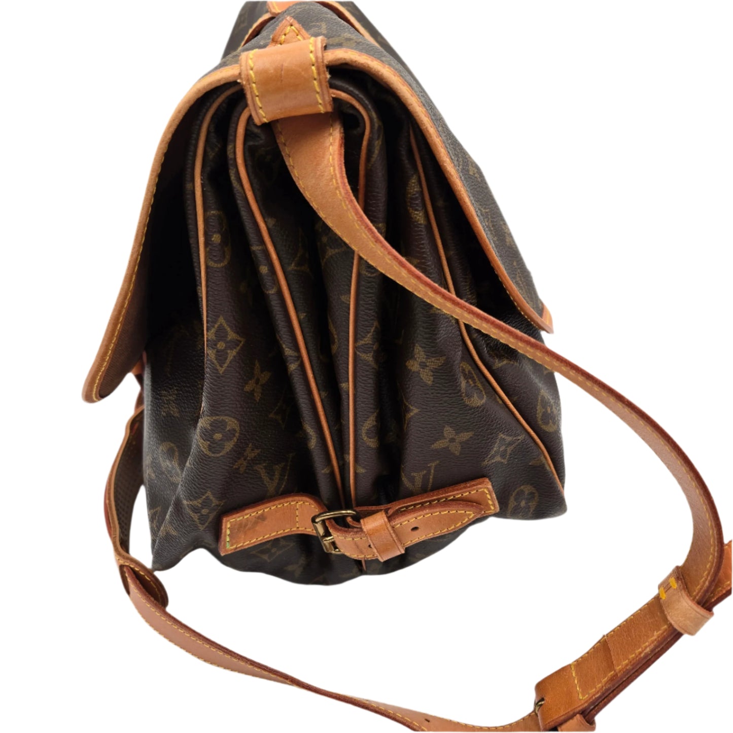 Louis Vuitton LV Monogram Saumur 35 - VINTAGE