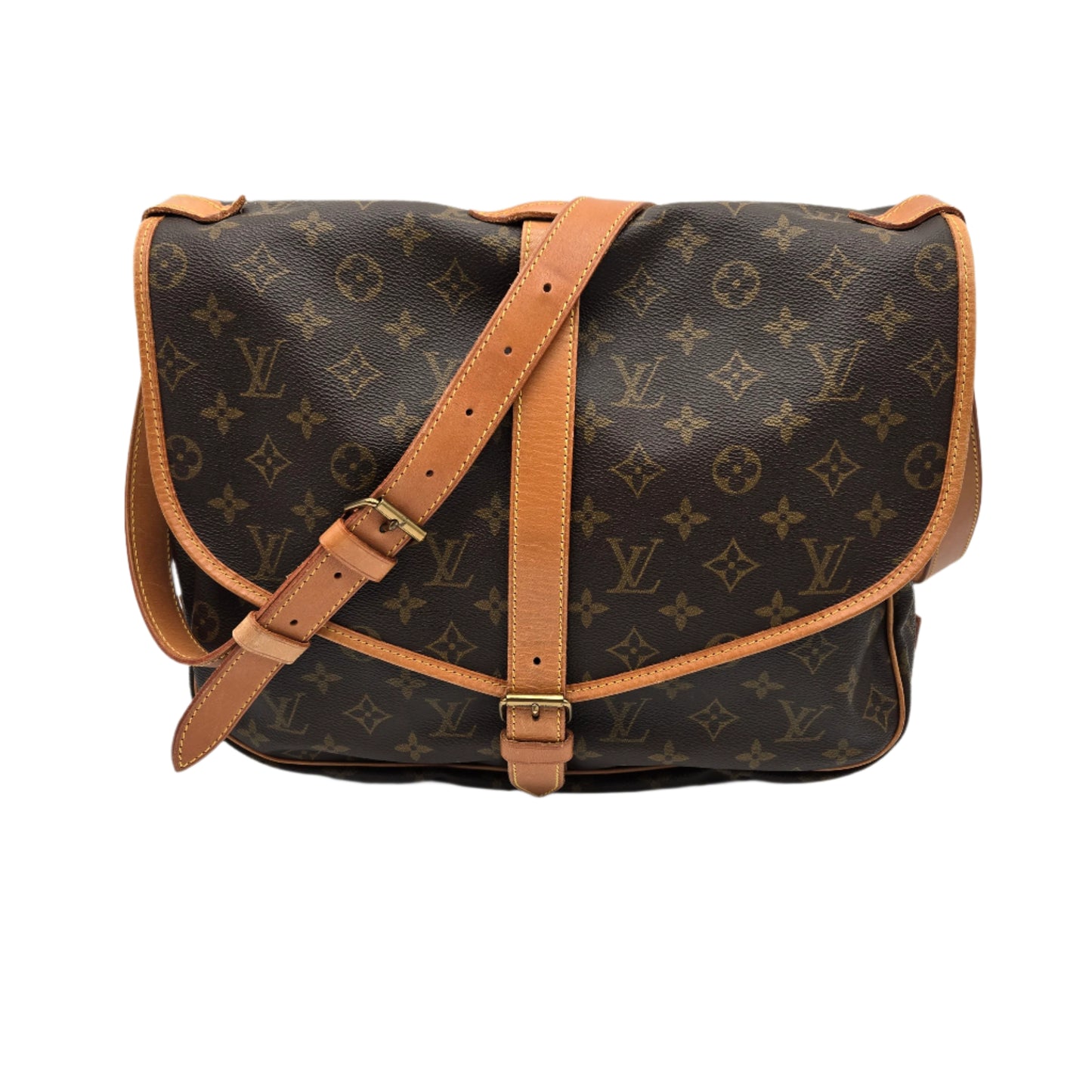 Louis Vuitton LV Monogram Saumur 35 - VINTAGE