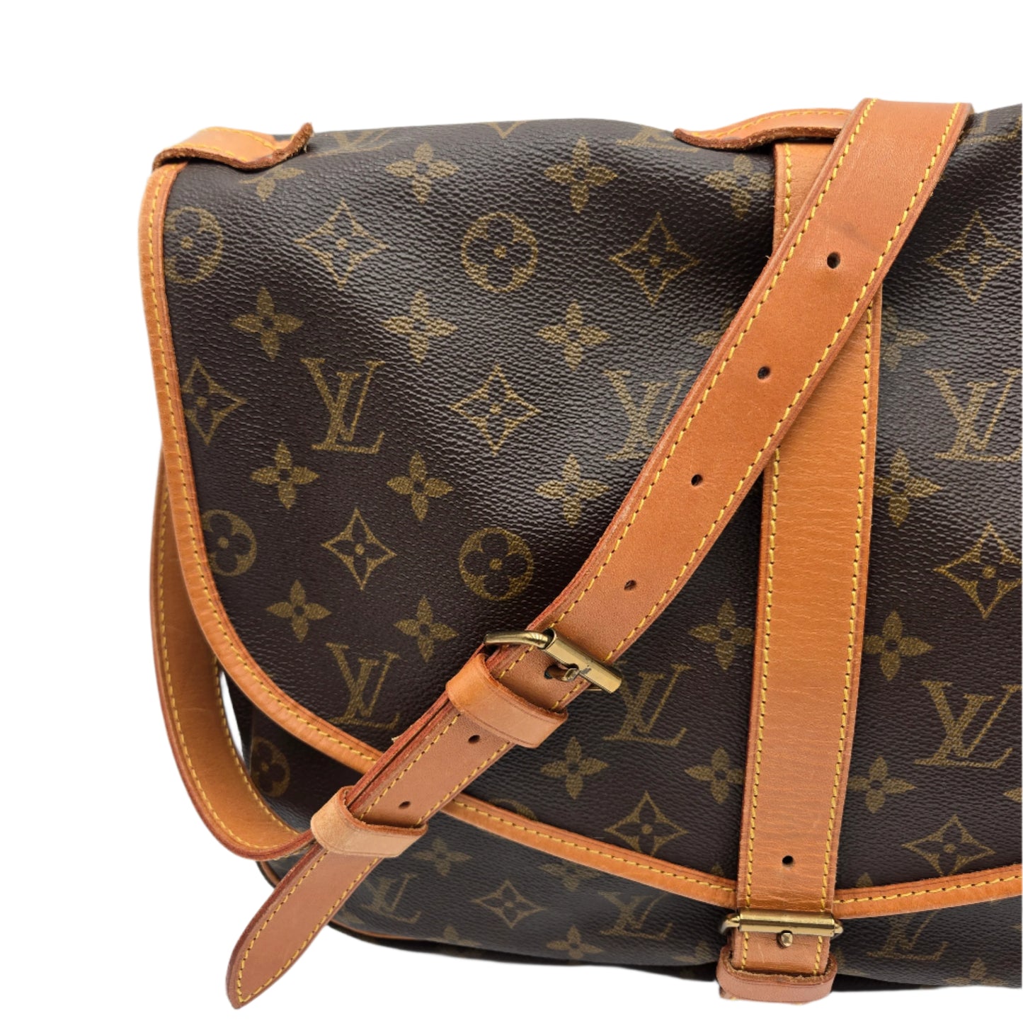 Louis Vuitton LV Monogram Saumur 35 - VINTAGE