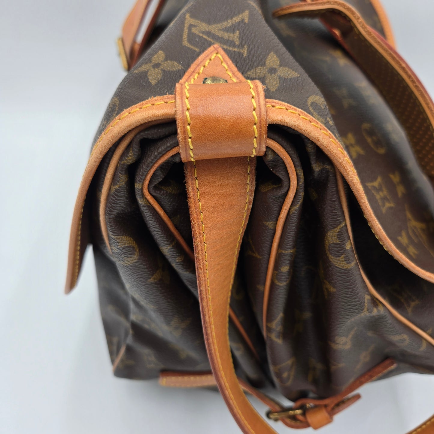Louis Vuitton LV Monogram Saumur 35 - VINTAGE