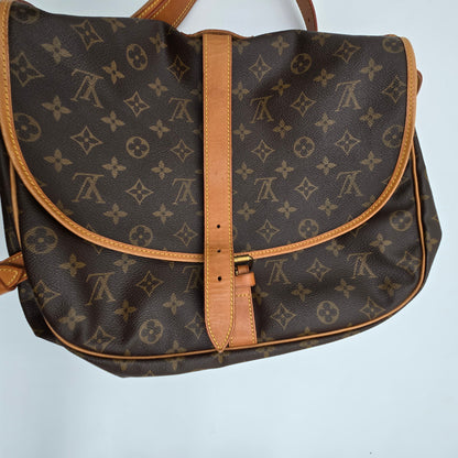 Louis Vuitton LV Monogram Saumur 35 - VINTAGE