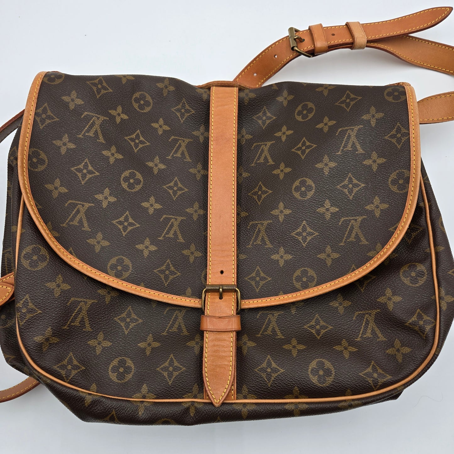 Louis Vuitton LV Monogram Saumur 35 - VINTAGE