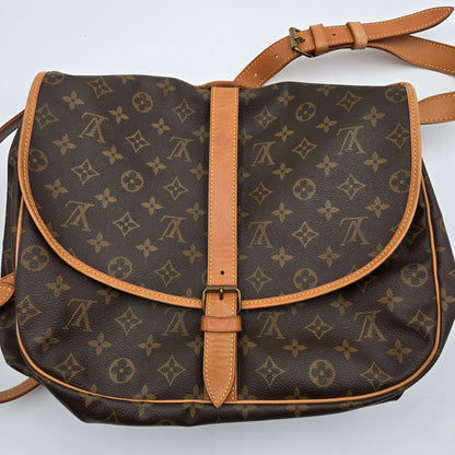 Louis Vuitton LV Monogram Saumur 35 - VINTAGE
