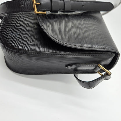 Louis Vuitton Saint Cloud Black Epi Crossbody GM