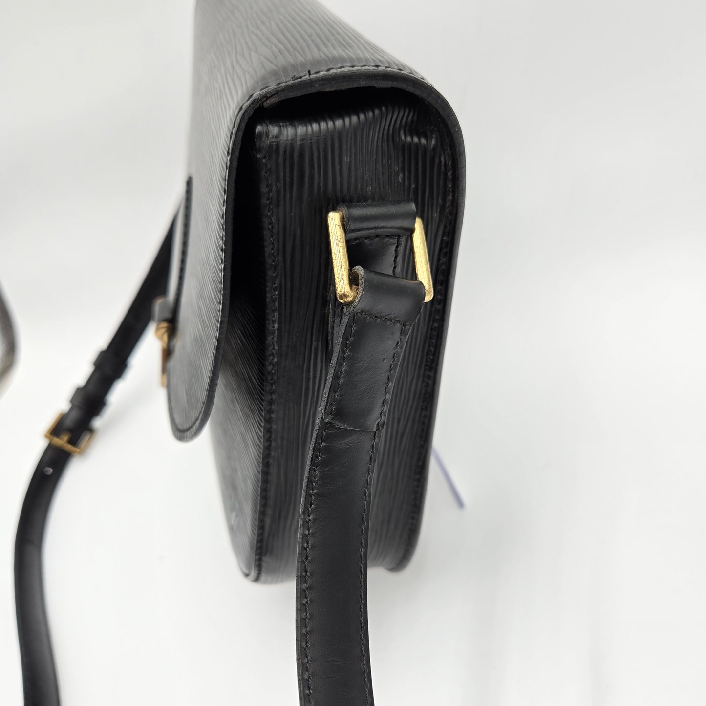 Louis Vuitton Saint Cloud Black Epi Crossbody GM