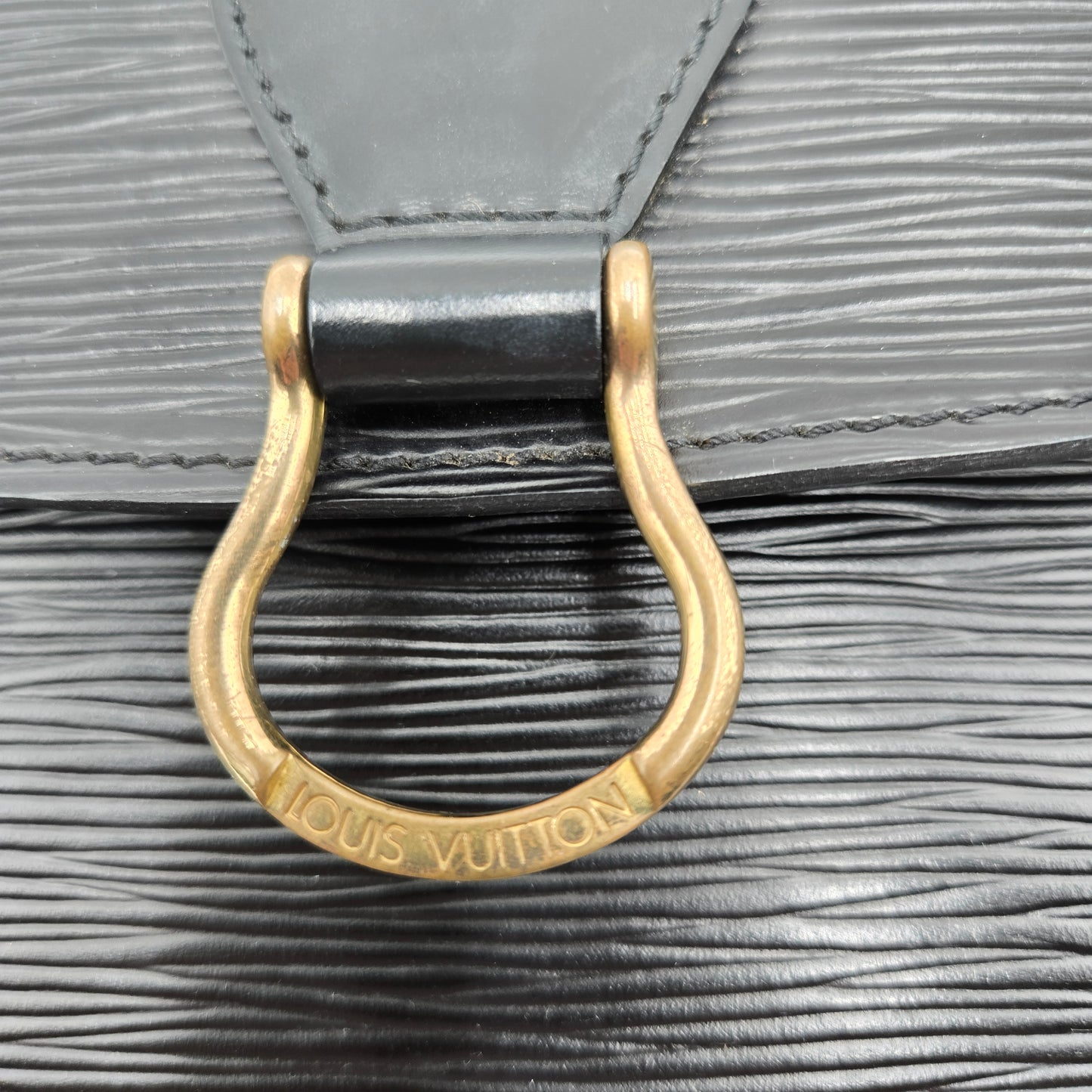 Louis Vuitton Saint Cloud Black Epi Crossbody GM