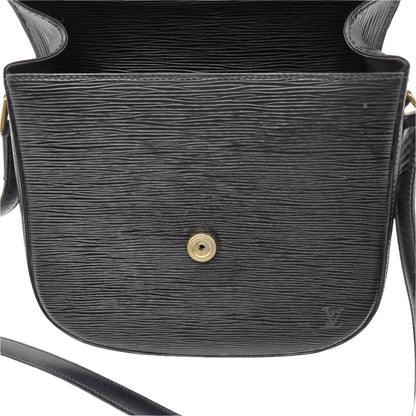 Louis Vuitton Saint Cloud Black Epi Crossbody GM