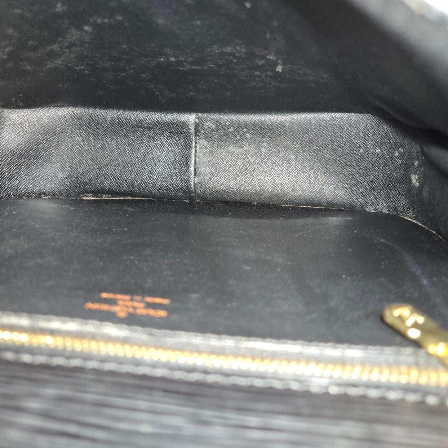 Louis Vuitton Saint Cloud Black Epi Crossbody GM