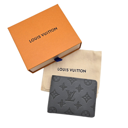 Louis Vuitton Portefeuille Multiple Bi-fold Wallet Monogram Shadow - LIKE NEW