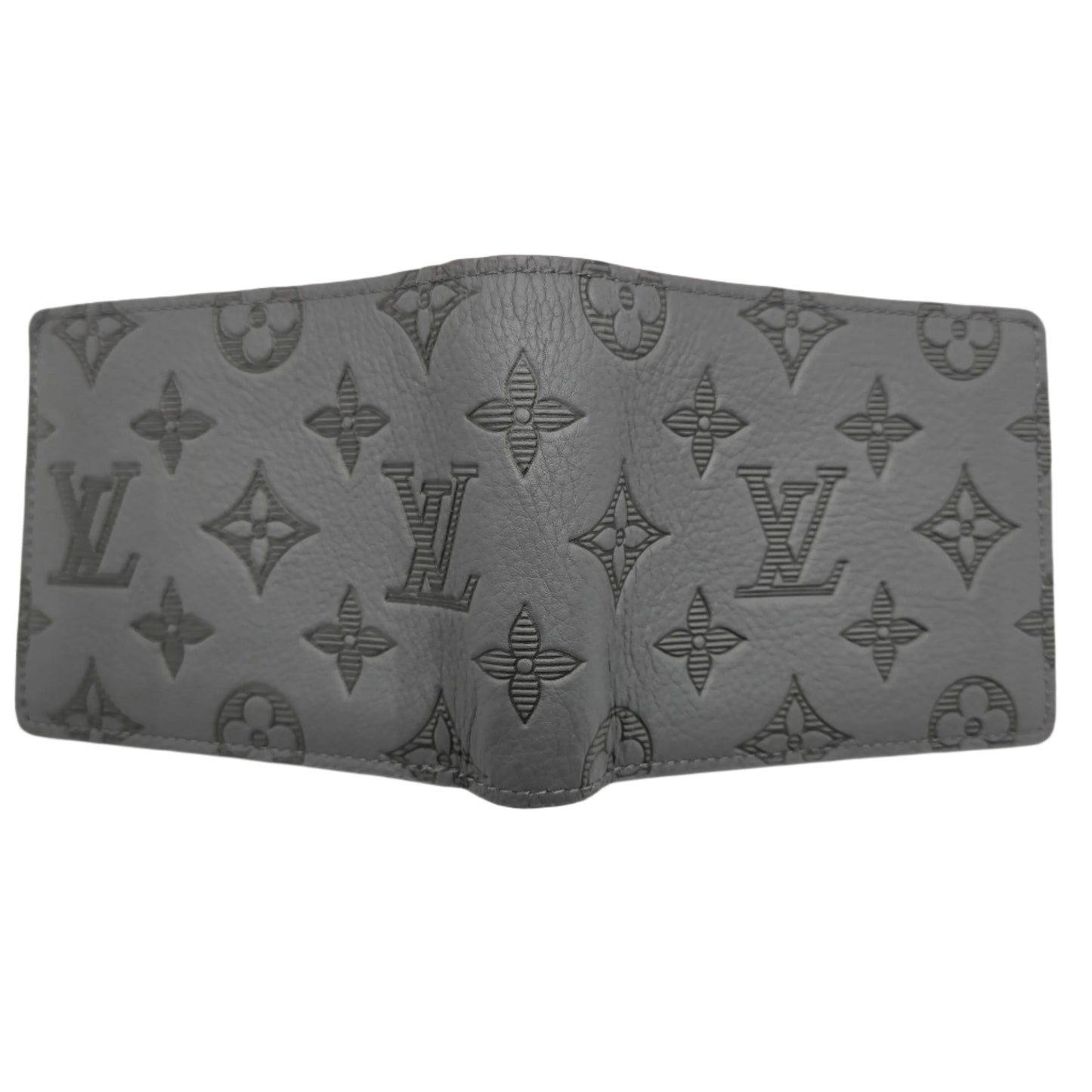 Louis Vuitton Portefeuille Multiple Bi-fold Wallet Monogram Shadow - LIKE NEW