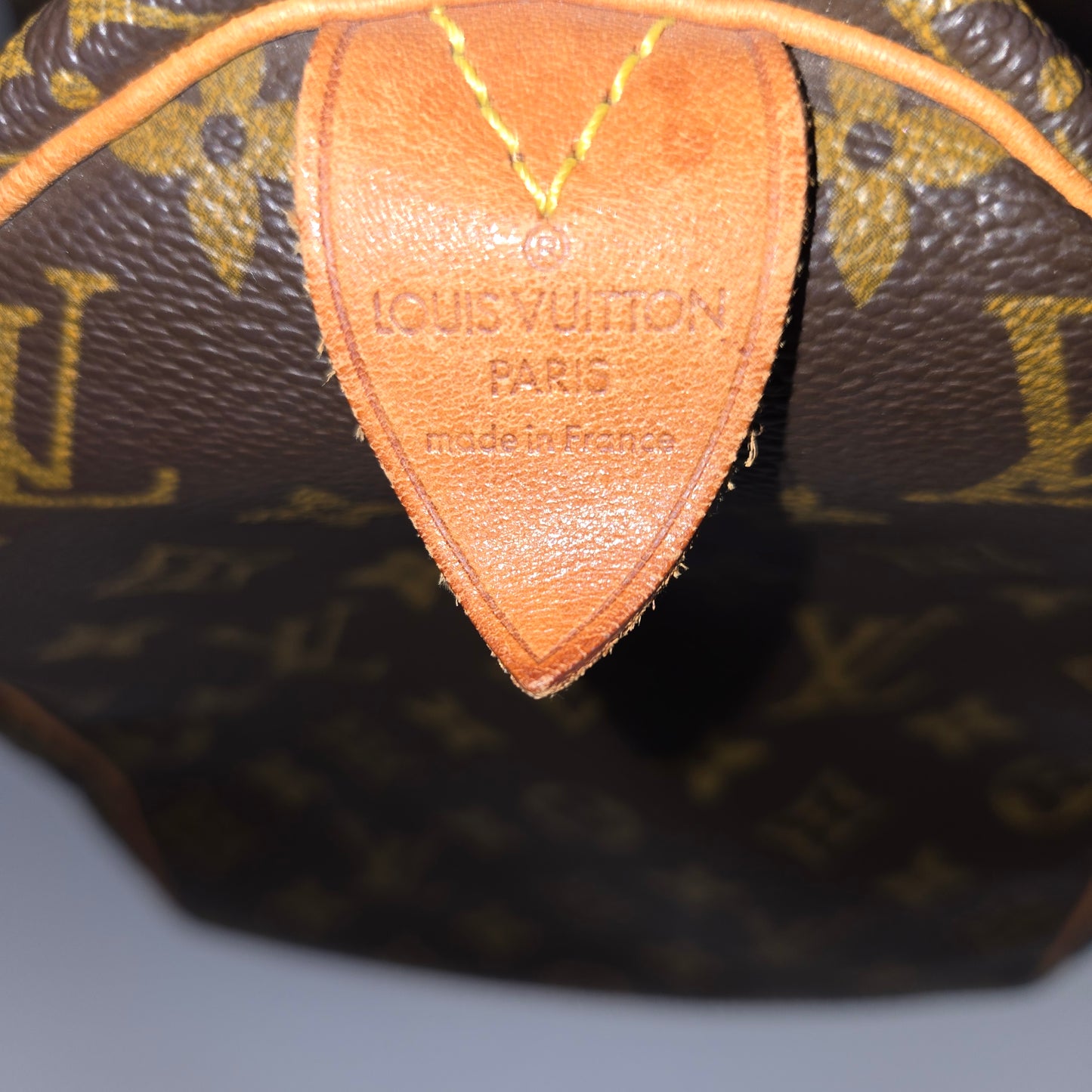 Louis Vuitton Brown Monogram Speedy 35