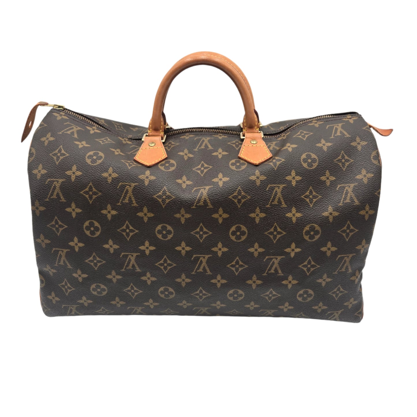 Louis Vuitton Brown Monogram Speedy 35