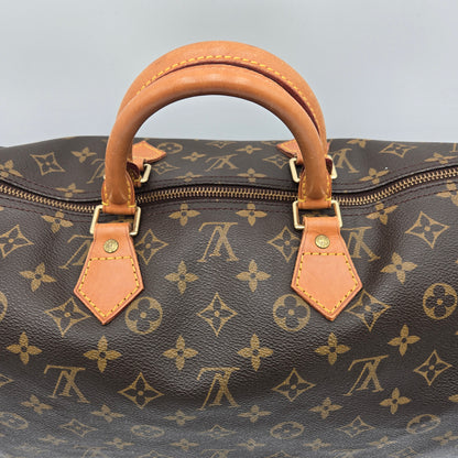 Louis Vuitton Brown Monogram Speedy 35