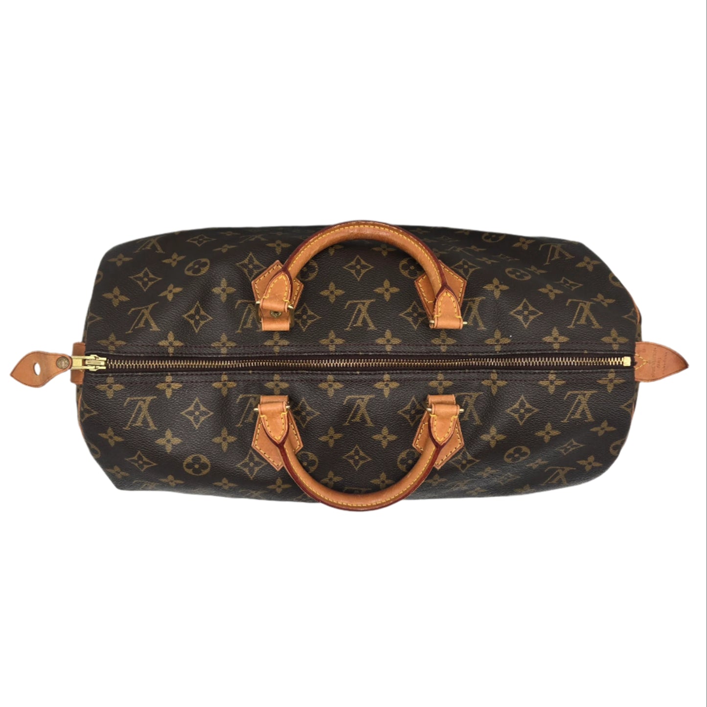 Louis Vuitton Brown Monogram Speedy 35