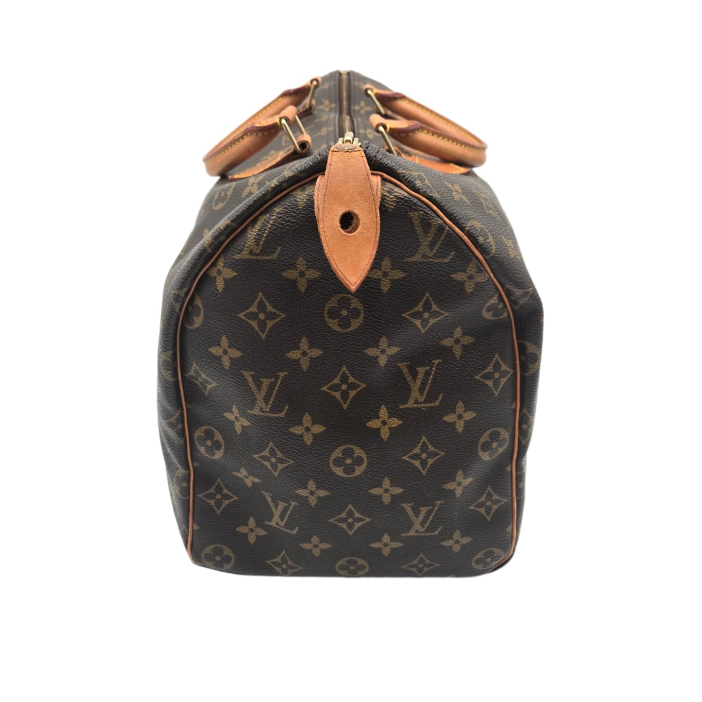 Louis Vuitton Brown Monogram Speedy 35