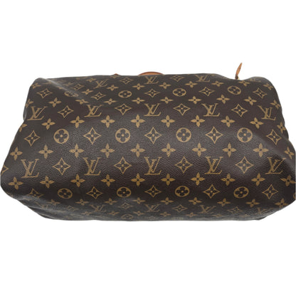 Louis Vuitton Brown Monogram Speedy 35