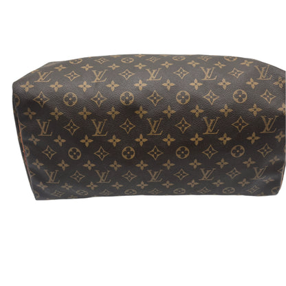 Louis Vuitton Brown Monogram Speedy 35