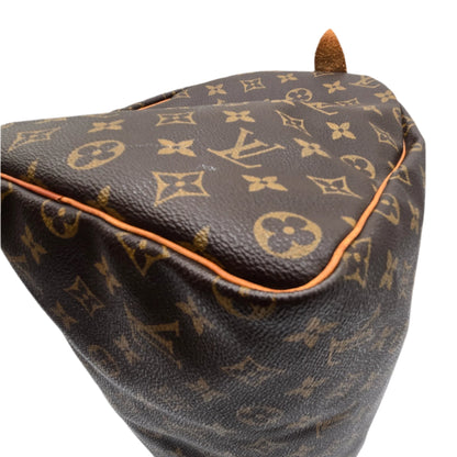 Louis Vuitton Brown Monogram Speedy 35