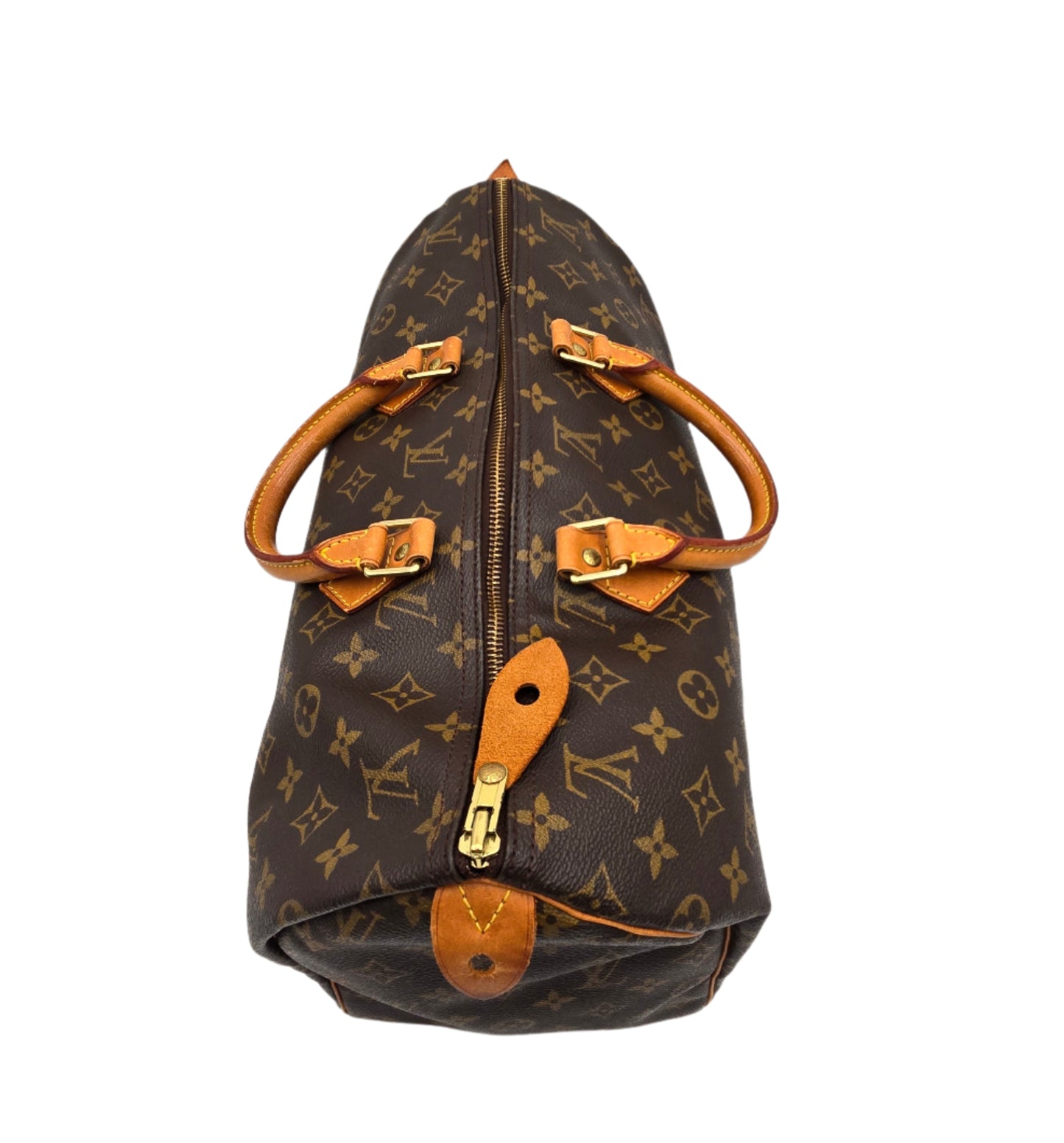 Louis Vuitton Brown Monogram Speedy 35