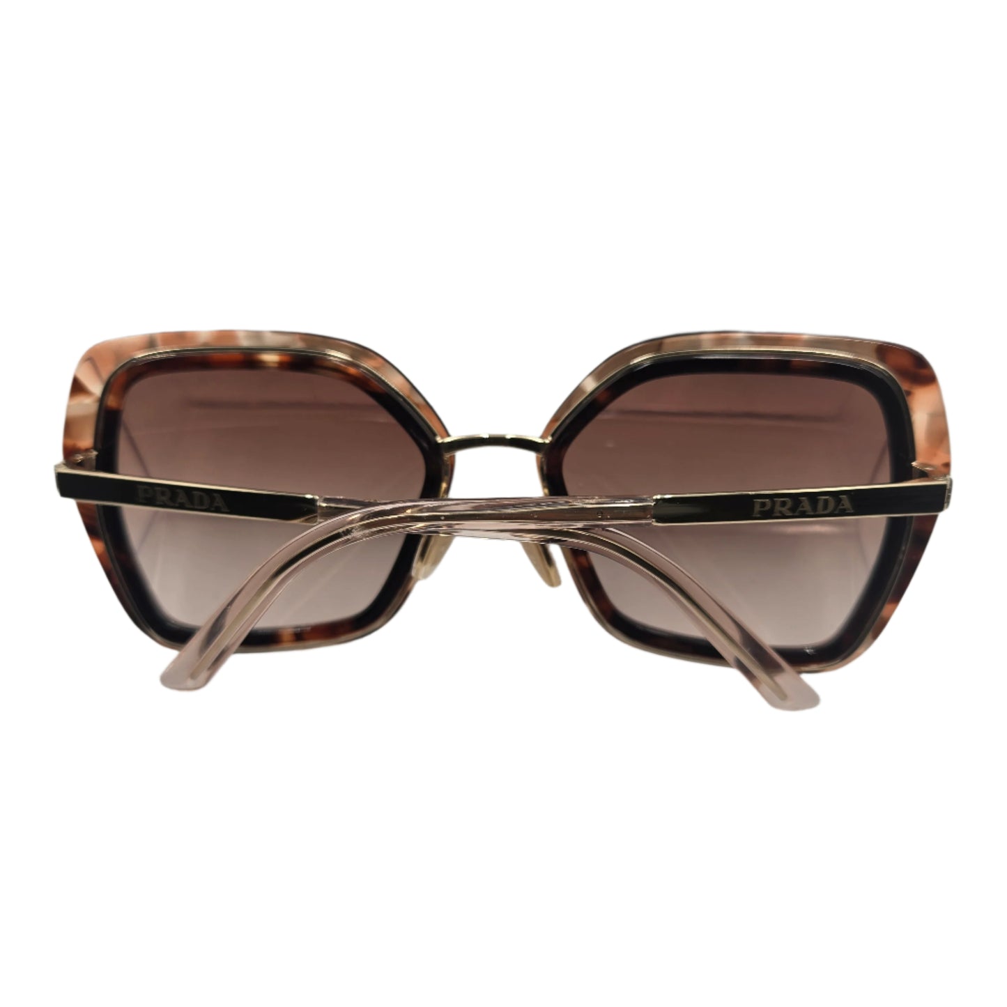 Prada Caramel Tortoise Brown Gradient Sunglasses