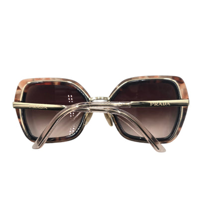 Prada Caramel Tortoise Brown Gradient Sunglasses